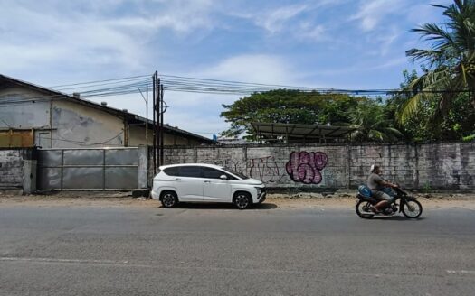 Tanah dan Gudang Raya Frontage Ahmad Yani Strategis Komersial
