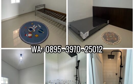 Sewa Rumah Semi-Furnished di Komplek Bumi Puspiptek Asri, Pagedangan, Kabupaten Tangerang, dekat ICE BSD, AEON Mall, Sekolah ACS Jakarta, dan QBig  (SIAP HUNI MARET 2026)