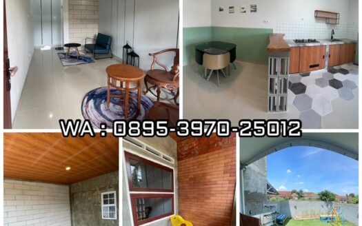 Sewa Rumah Semi-Furnished di Komplek Bumi Puspiptek Asri, Pagedangan, Kabupaten Tangerang, dekat ICE BSD, AEON Mall, Sekolah ACS Jakarta, dan QBig  (SIAP HUNI MARET 2026)