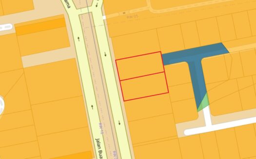 Tanah Komersial Jl Raya Telaga Utama Citraland 100m ke Radial Road Surabaya Barat